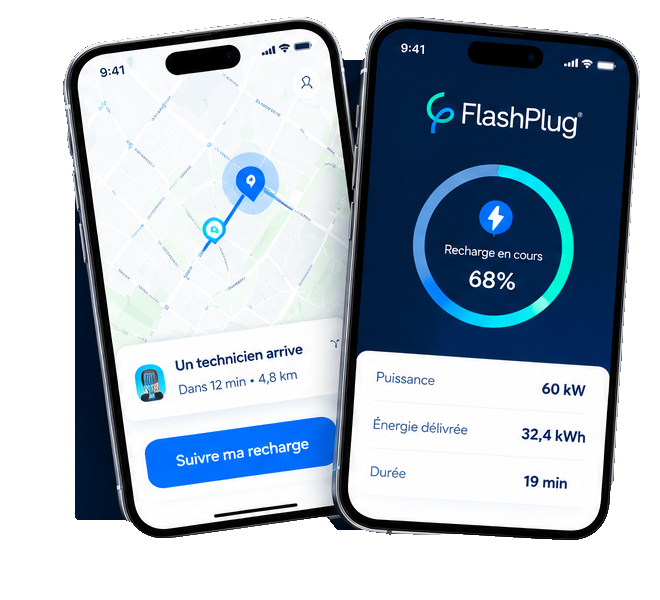 Application mobile FlashPlug